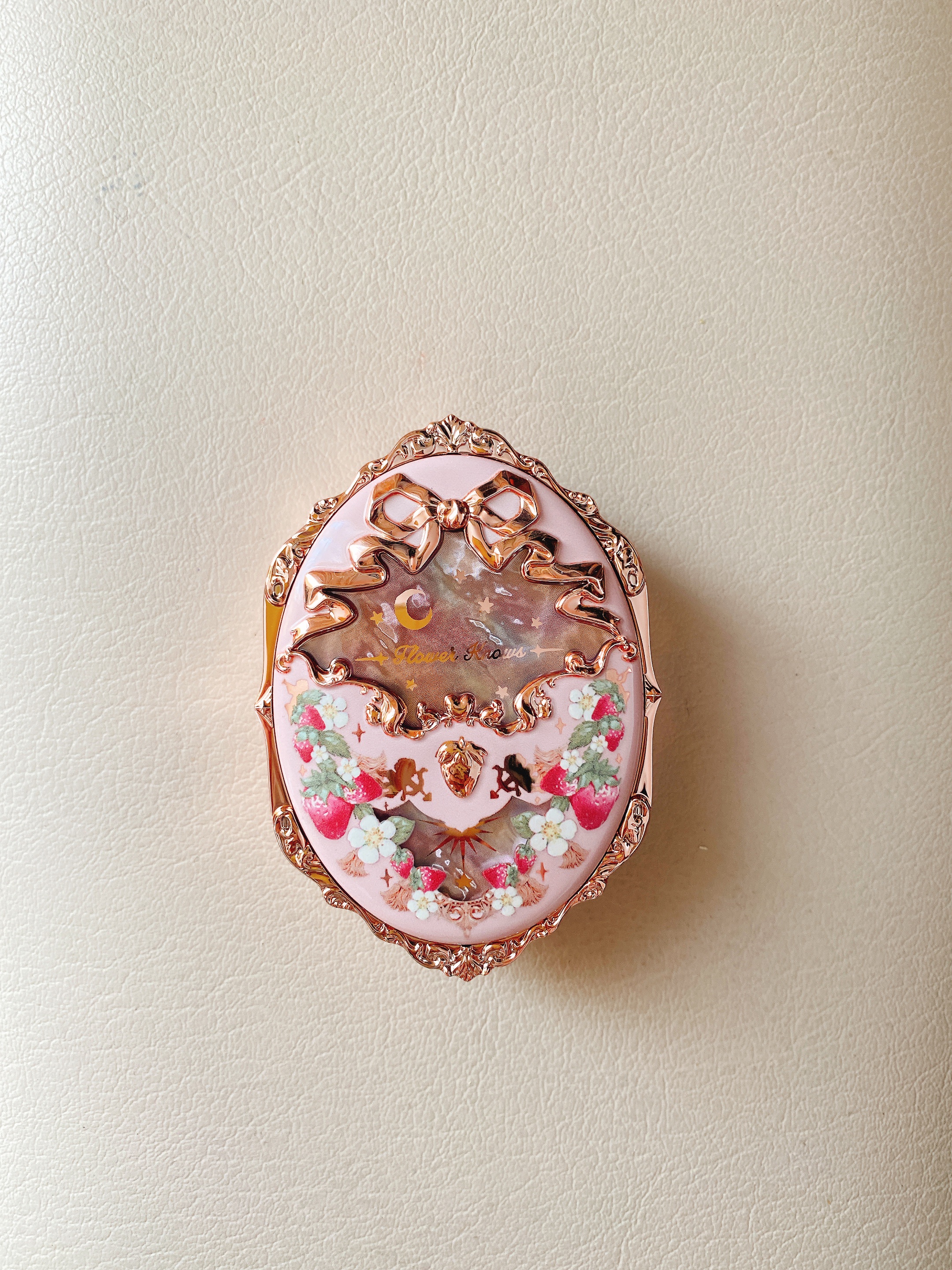 ストロベリーロココ チークブラッシュ G01 ロマンティックブロッサム/FlowerKnows/パウダーチークを使ったクチコミ（1枚目）