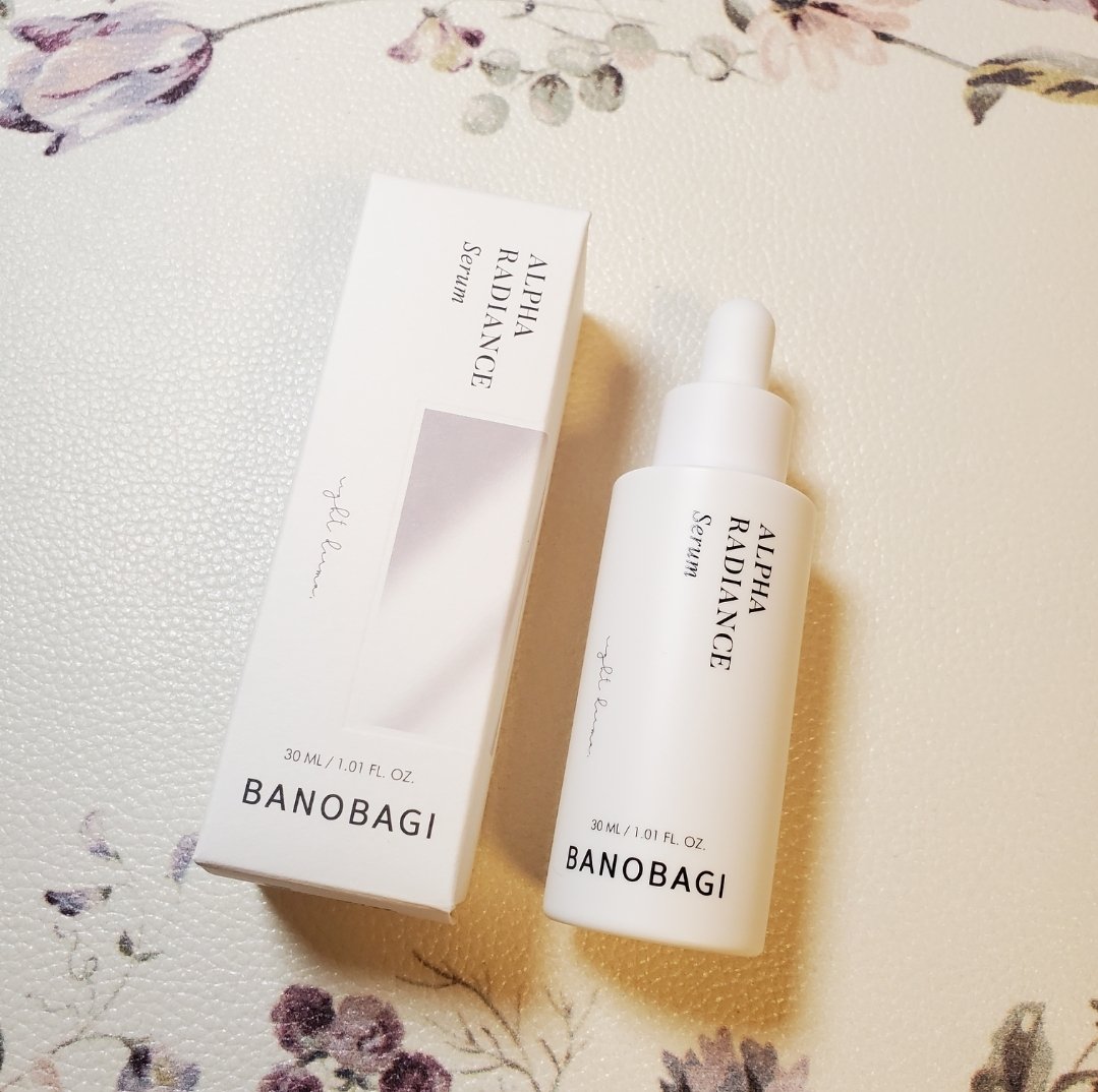 アルファラディアンスグローセラム/BANOBAGI/美容液を使ったクチコミ（1枚目）