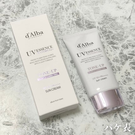 ダルバ ウォータフル トーンアップ サンクリーム(パープル)/ダルバ/日焼け止めクリームを使ったクチコミ(5枚目)