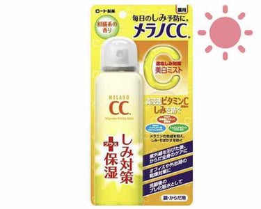 薬用しみ対策 美白ミスト化粧水/メラノCC/ミスト状化粧水を使ったクチコミ（1枚目）