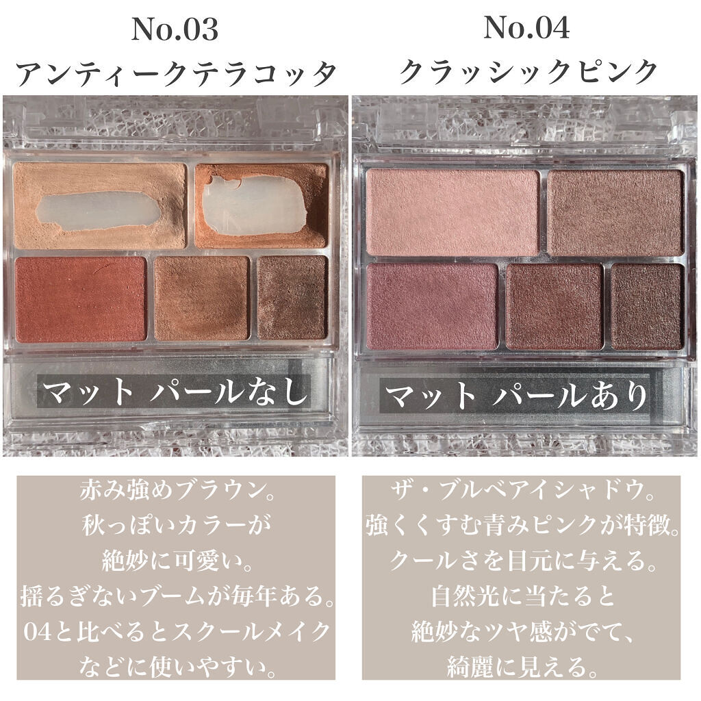 パーフェクトマルチアイズ/キャンメイク/アイシャドウパレットを使ったクチコミ（2枚目）