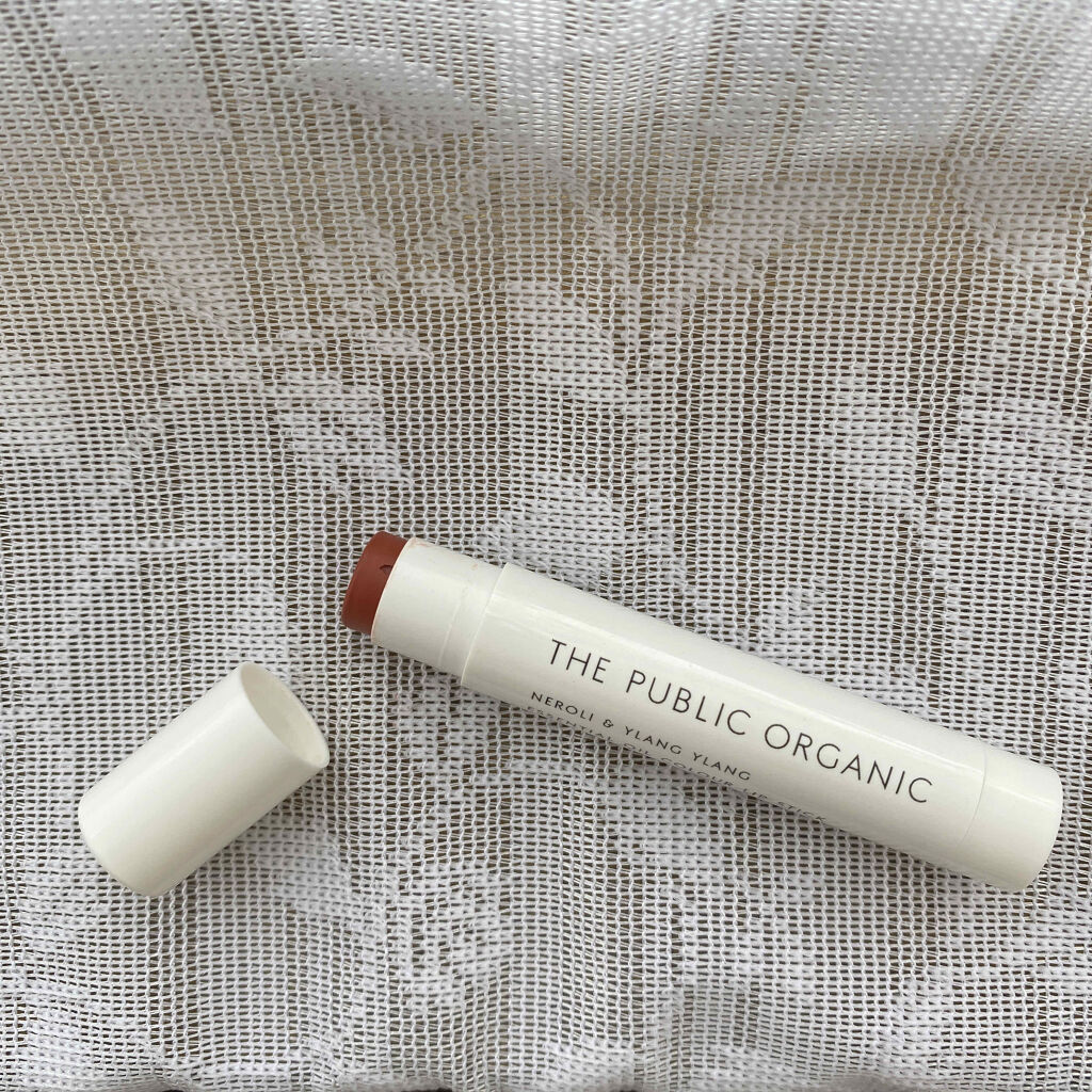 オーガニック認証 精油カラーリップスティック/THE PUBLIC ORGANIC/口紅を使ったクチコミ（1枚目）