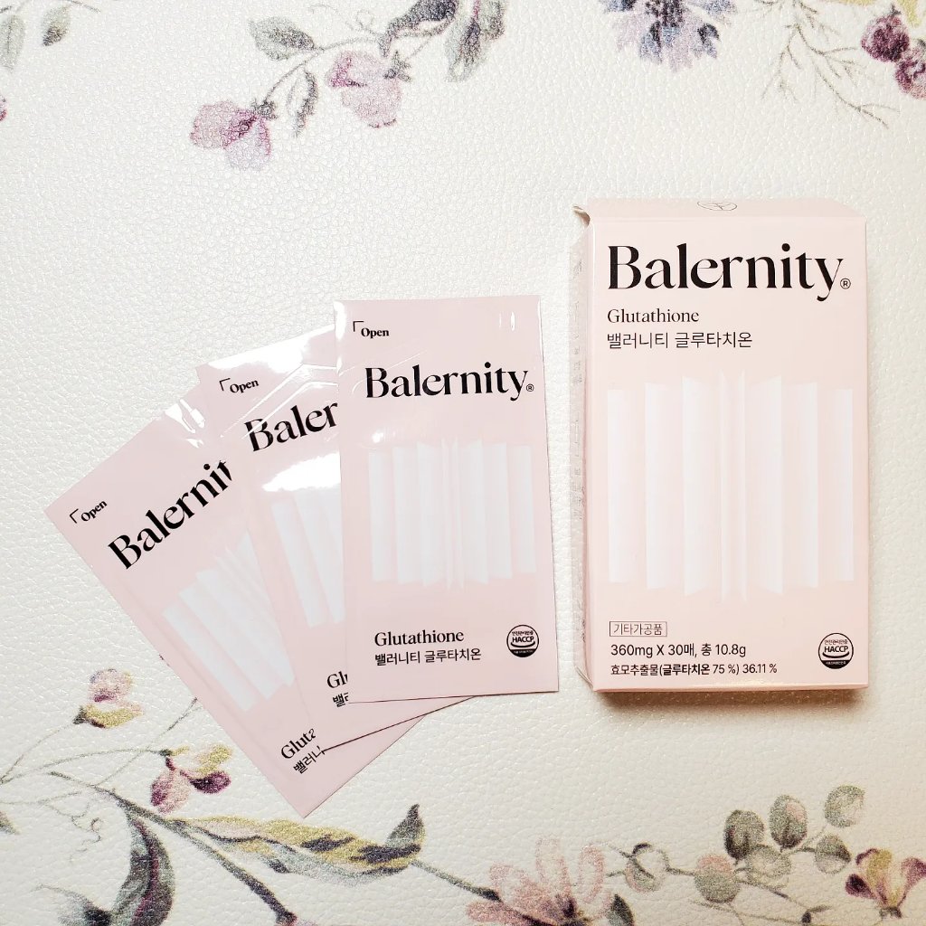 グルタチオンフィルム/Balernity/美容サプリメントを使ったクチコミ（1枚目）