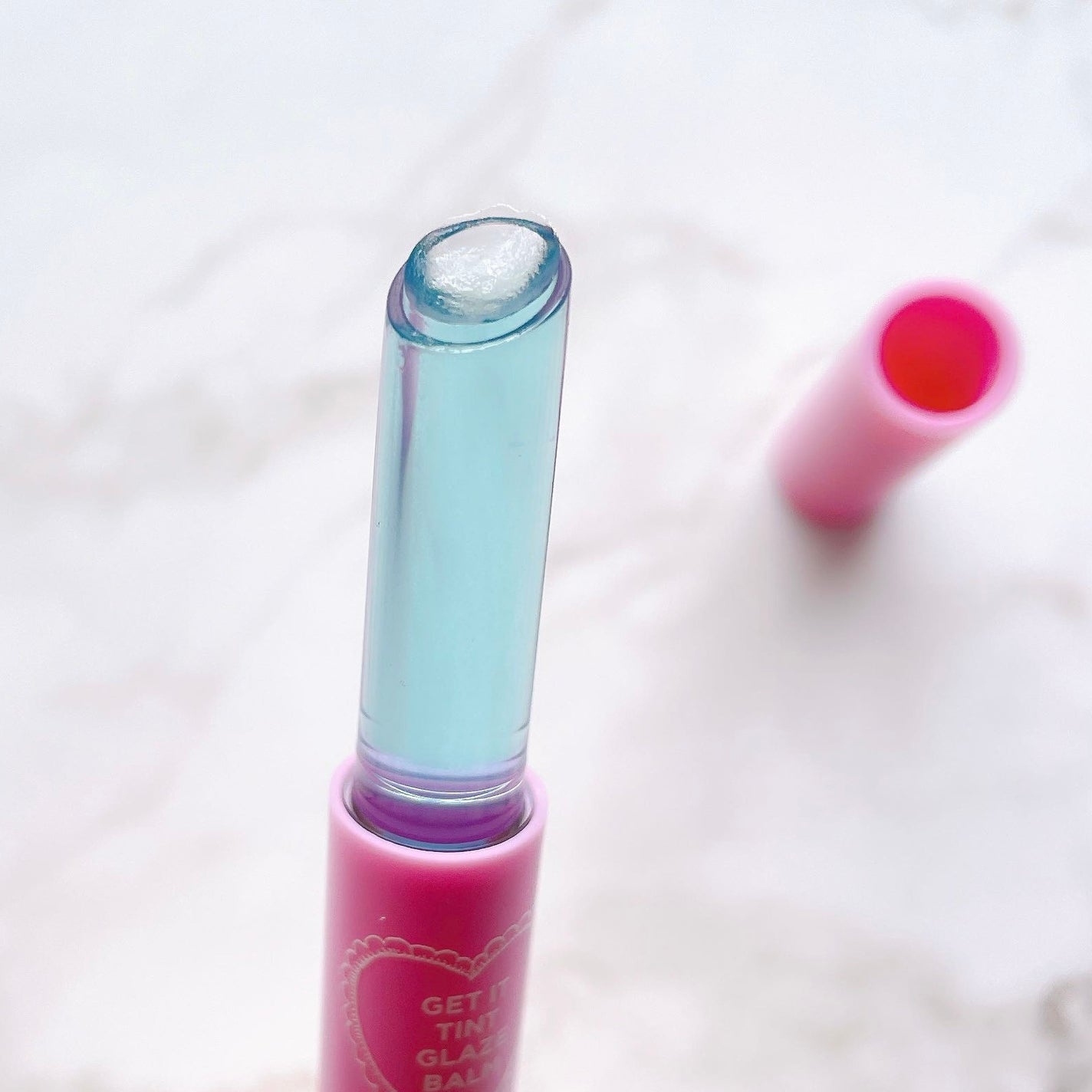 ゲットイットティントグレーズバーム/TONYMOLY/リップティントを使ったクチコミ(5枚目)