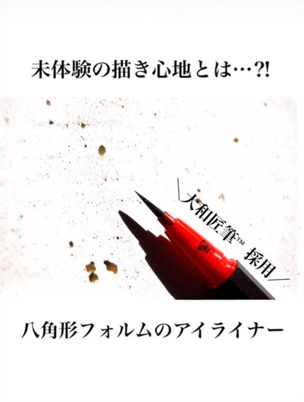 EYE OPENING LINER BROWN-BLACK/UZU BY FLOWFUSHI/リキッドアイライナーの画像