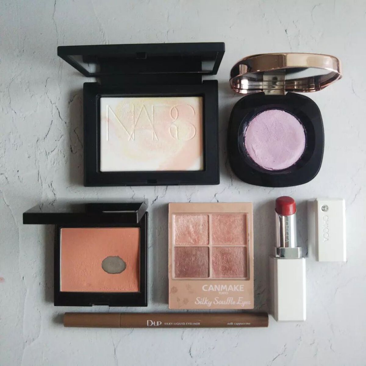 シルキースフレアイズ（マットタイプ）/キャンメイク/アイシャドウパレットを使ったクチコミ（1枚目）