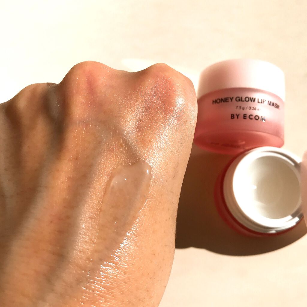 バイエコム ハニーグロウリップマスク/BY ECOM/リップマスクを使ったクチコミ(4枚目)