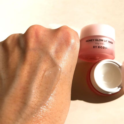 バイエコム ハニーグロウリップマスク/BY ECOM/リップマスクを使ったクチコミ(4枚目)
