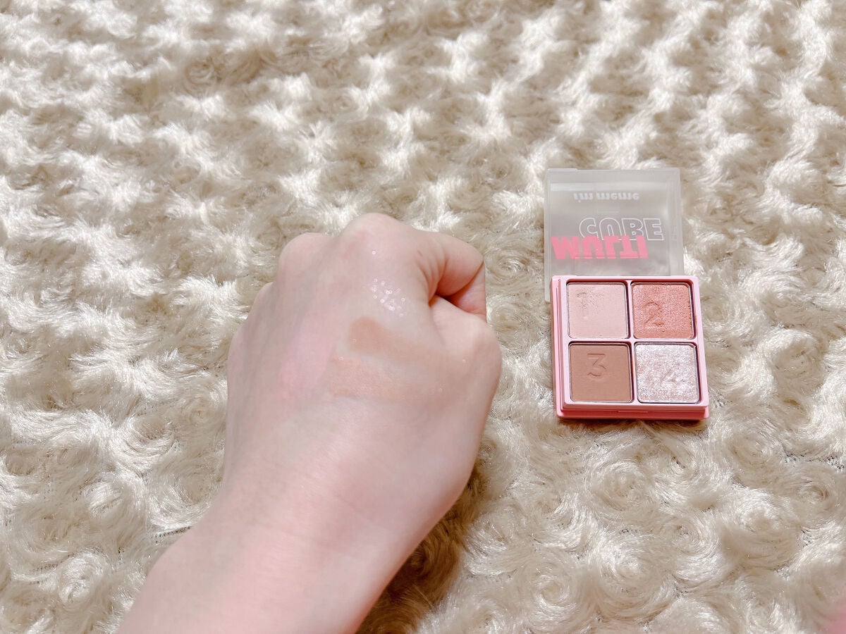 マルチキューブ/i’m meme/アイシャドウパレットを使ったクチコミ(4枚目)