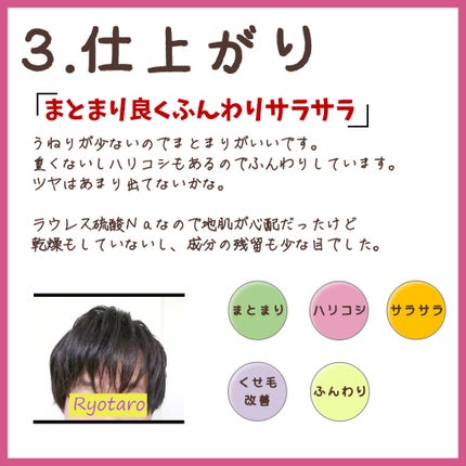 ISMサロンクオリティーヘアケア プア シャンプー/トリートメント/サロンシャンプー/市販シャンプーを使ったクチコミ(3枚目)