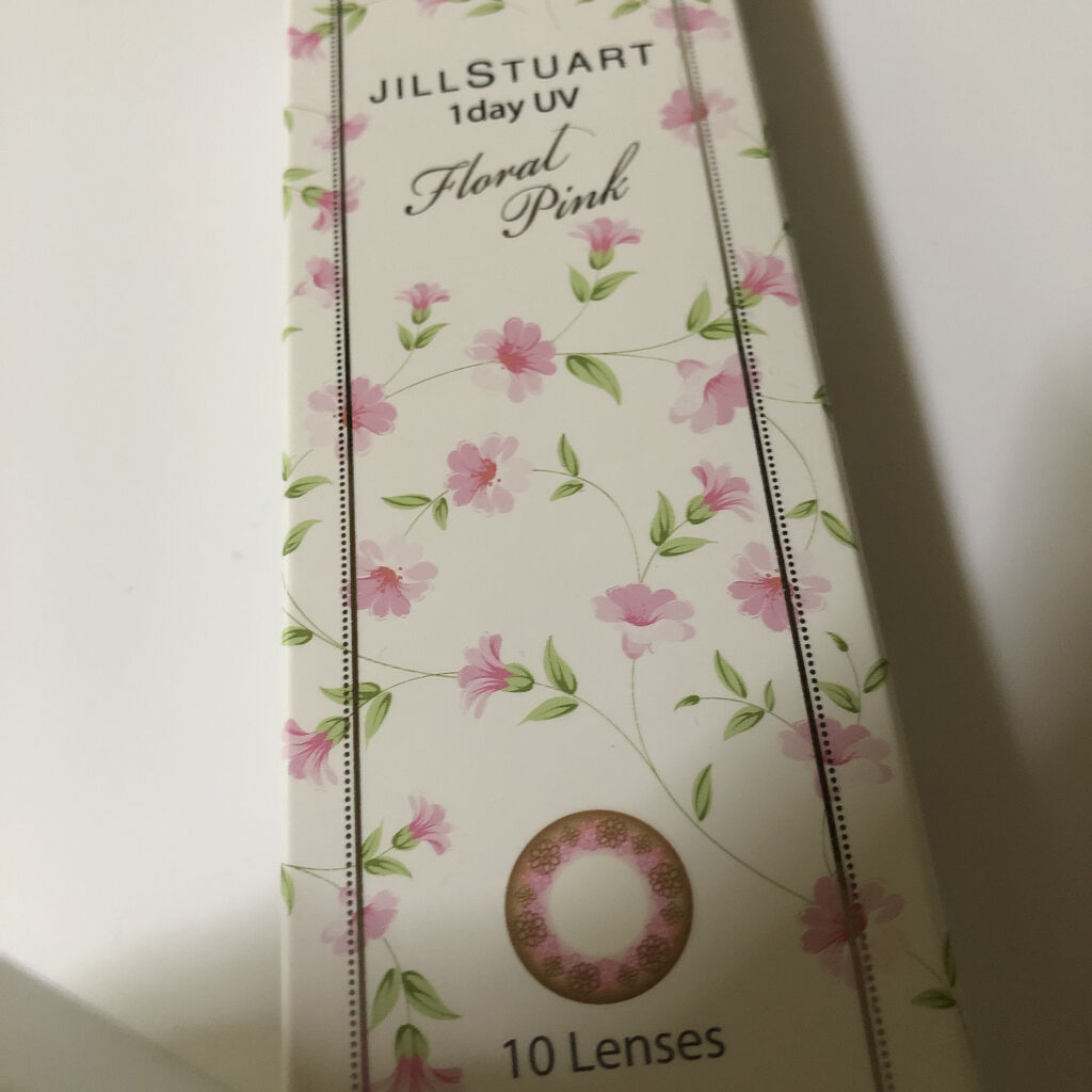 JILL STUART 1day UV フローラル ピンク/JILL STUART/ワンデー（１DAY）カラコンを使ったクチコミ（1枚目）