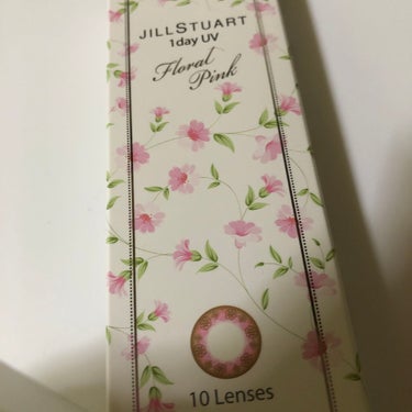 JILL STUART 1day UV フローラル ピンク/JILL STUART/ワンデー（１DAY）カラコンを使ったクチコミ（1枚目）