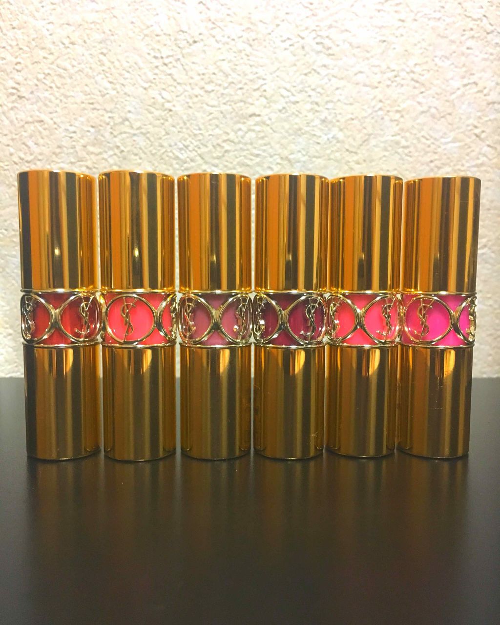 ルージュ ヴォリュプテ シャイン/YVES SAINT LAURENT BEAUTE/口紅を使ったクチコミ(1枚目)