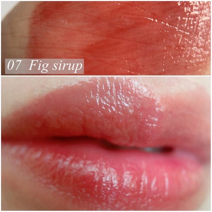 センシュアルフィックスティント 07 フィグシロップ/Ririmew/リップティントを使ったクチコミ(2枚目)