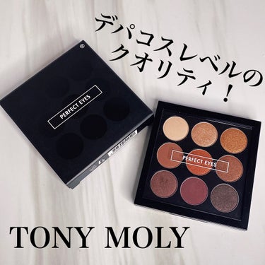 パーフェクトアイズアイシャドウ/TONYMOLY/パウダーアイシャドウを使ったクチコミ（1枚目）