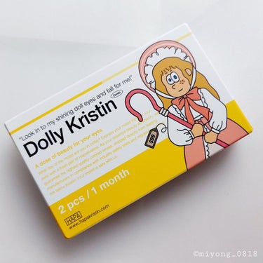 Dolly Kristin /Hapa kristin/カラーコンタクトレンズを使ったクチコミ（5枚目）