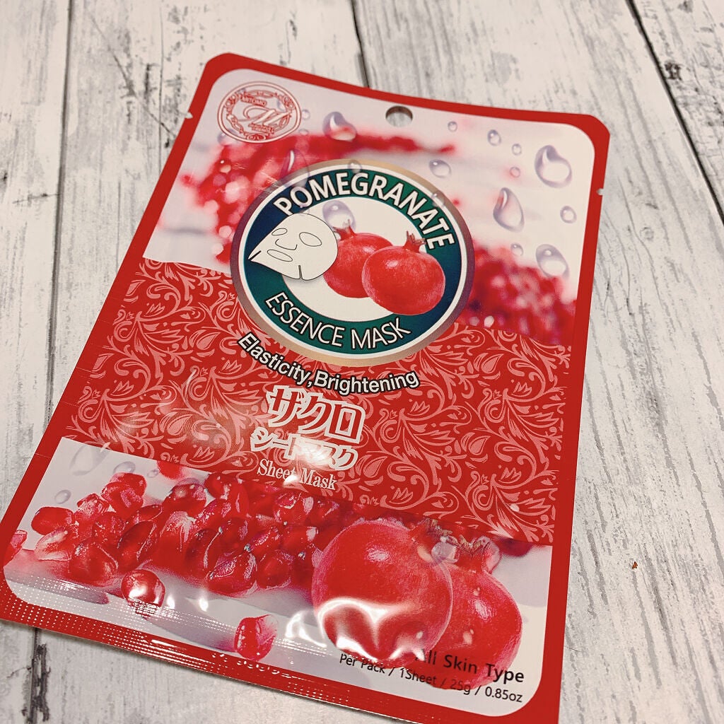 ザクロマスクシート/MITOMO/シートマスク・パックを使ったクチコミ(1枚目)