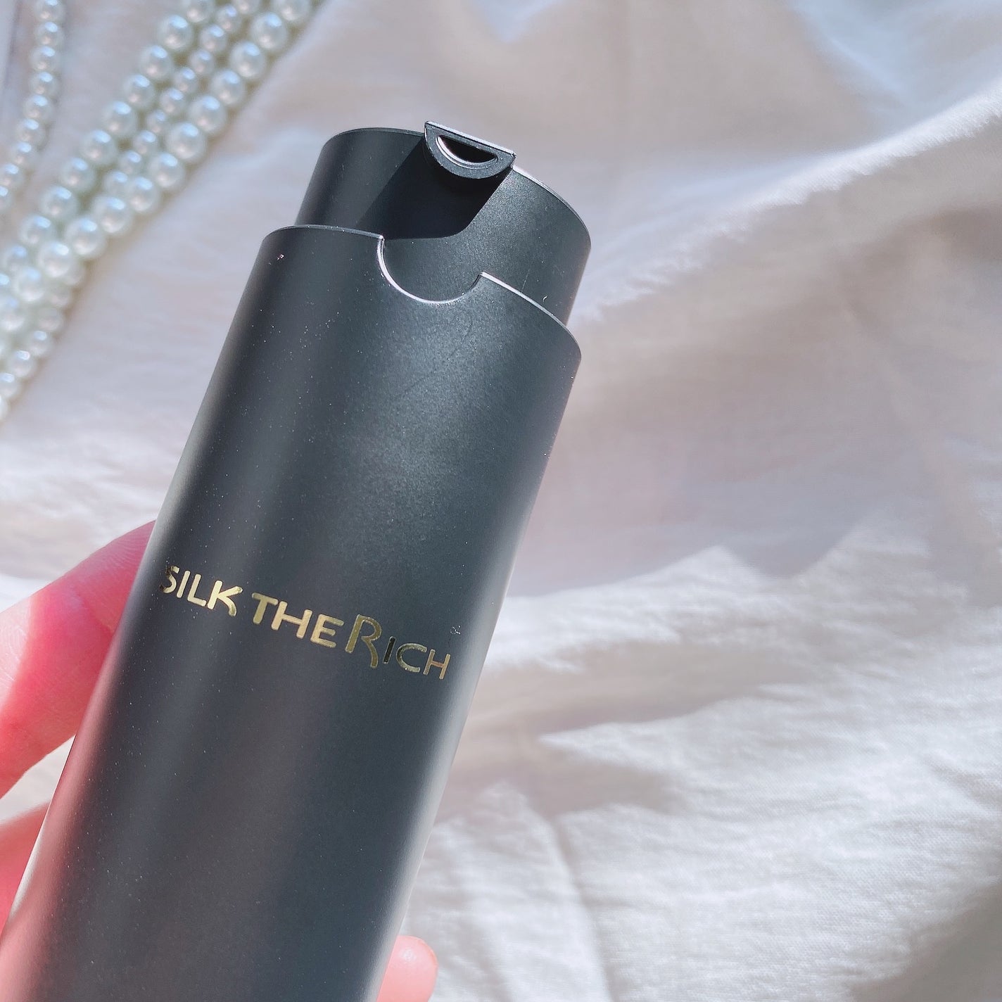 SILK THE RICH ヘアオイルMNM/SILK THE RICH/ヘアオイルを使ったクチコミ(2枚目)