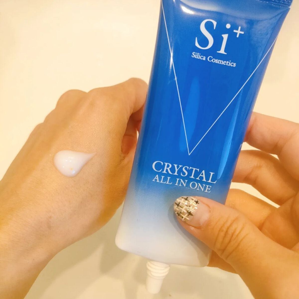 クリスタルオールインワン/Si+/フェイスクリームを使ったクチコミ(2枚目)