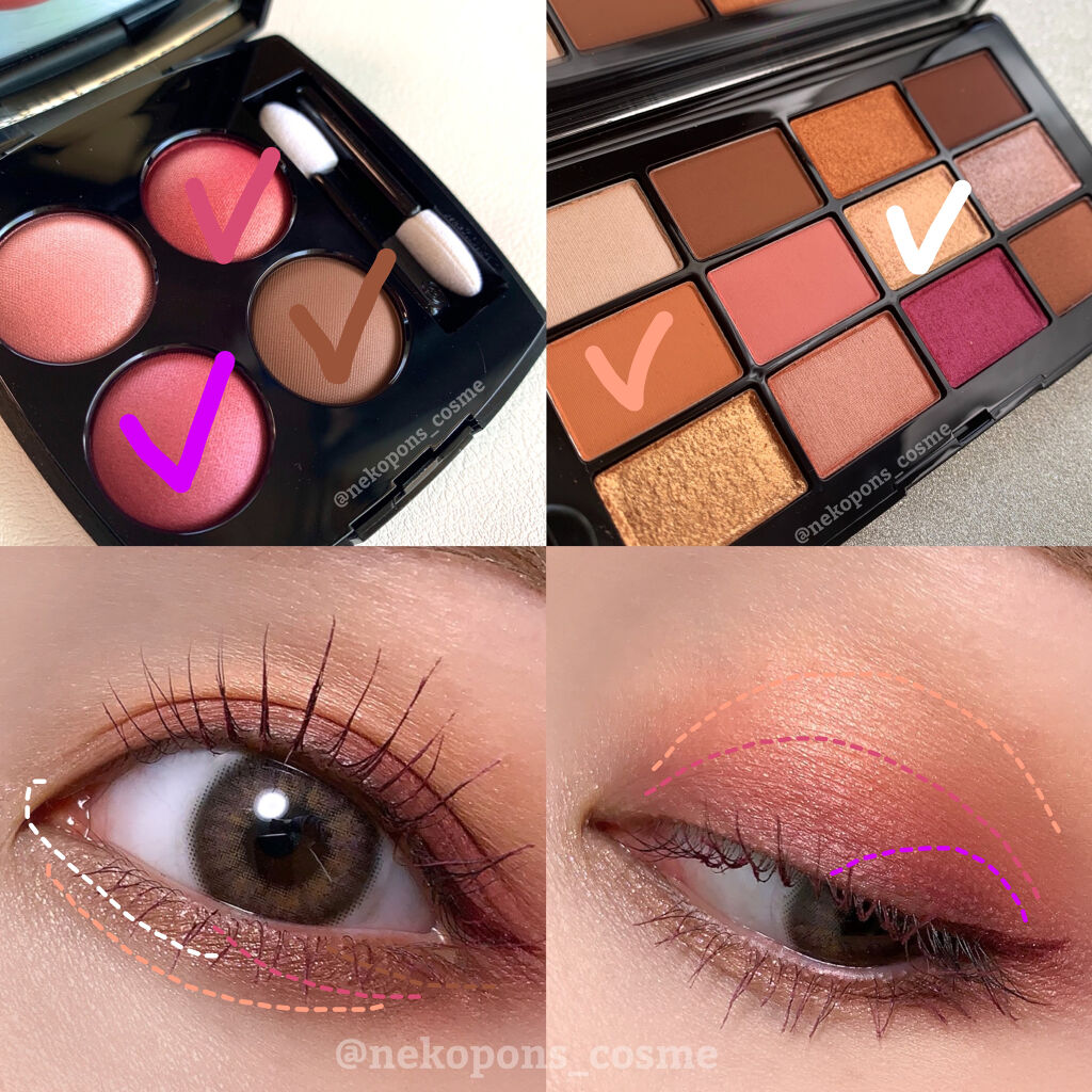 レ キャトル オンブル/CHANEL/アイシャドウパレットを使ったクチコミ（3枚目）