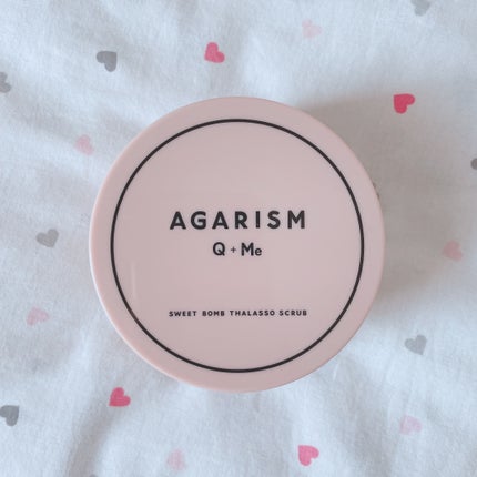 Q+Me スウィート ボム タラソ スクラブ/AGARISM/バスト・ヒップケアを使ったクチコミ(1枚目)