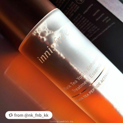 ブラックティー ユース トリートメント エッセンス/innisfree/美容液を使ったクチコミ(1枚目)