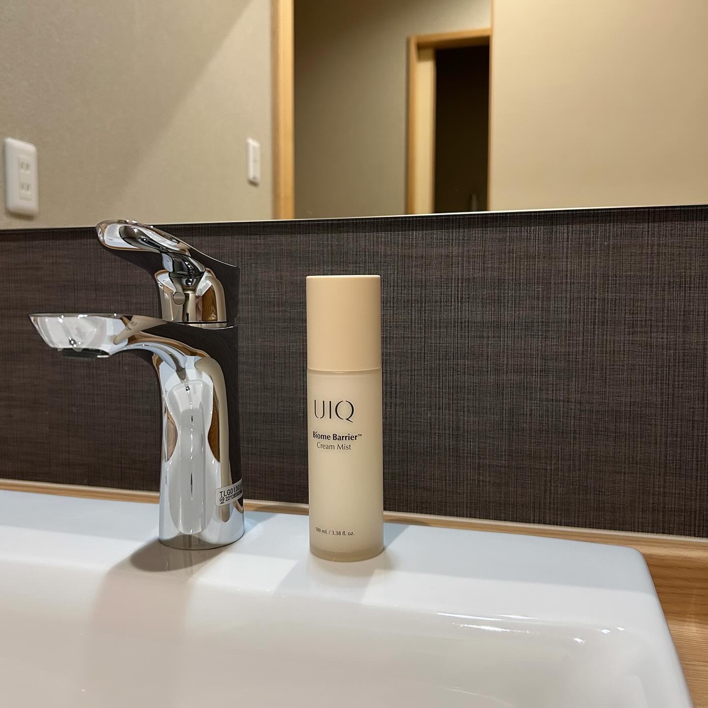 バイオームバリア クリームミスト/UIQ/ミスト状化粧水を使ったクチコミ（1枚目）
