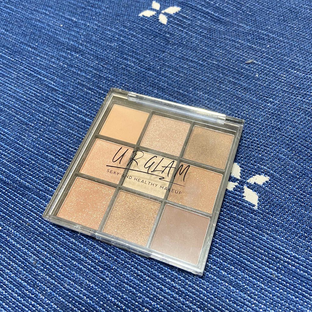 UR GLAM　BLOOMING EYE COLOR PALETTE/U R GLAM/アイシャドウパレットを使ったクチコミ（1枚目）