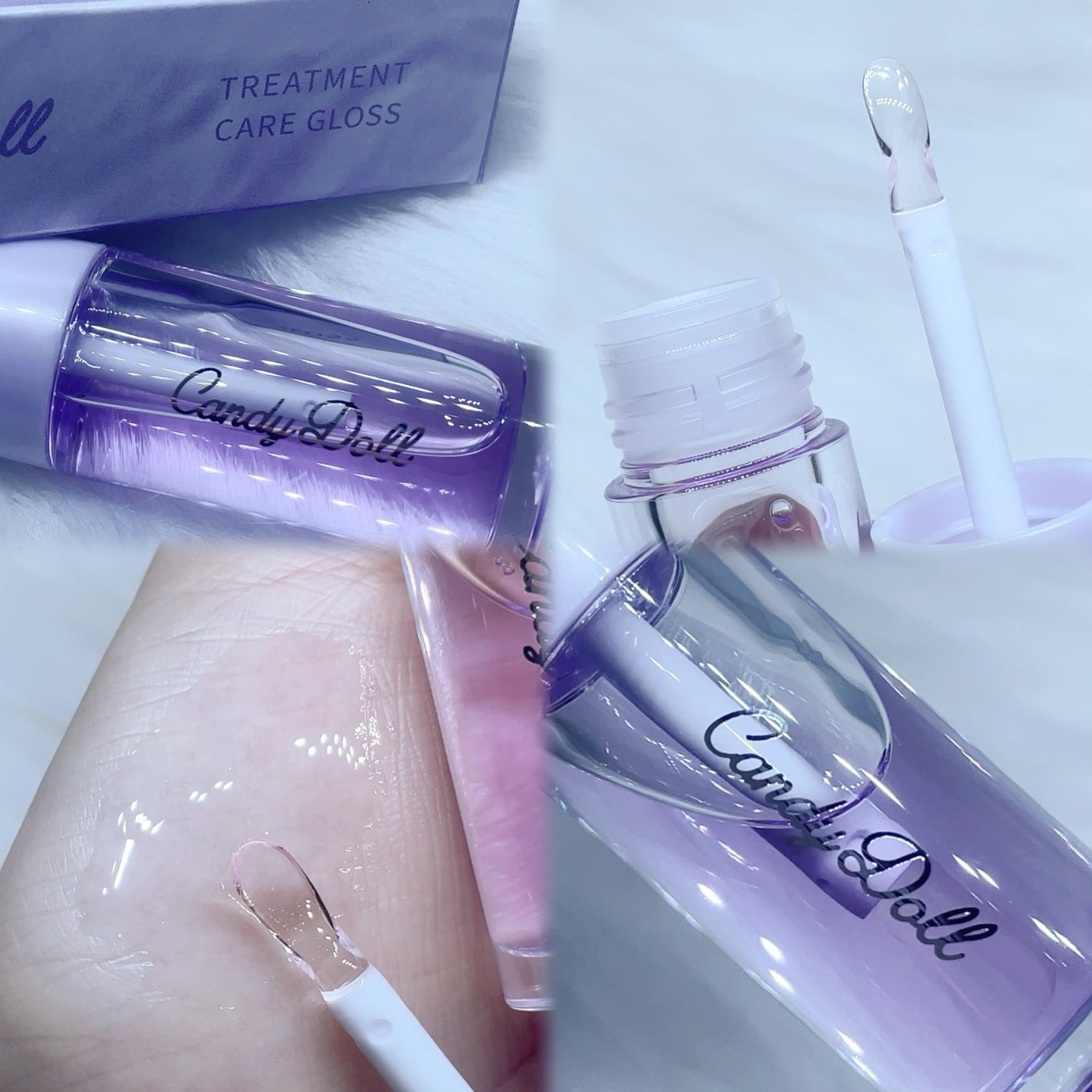 トリートメントケアグロス/CandyDoll/リップグロスを使ったクチコミ(1枚目)