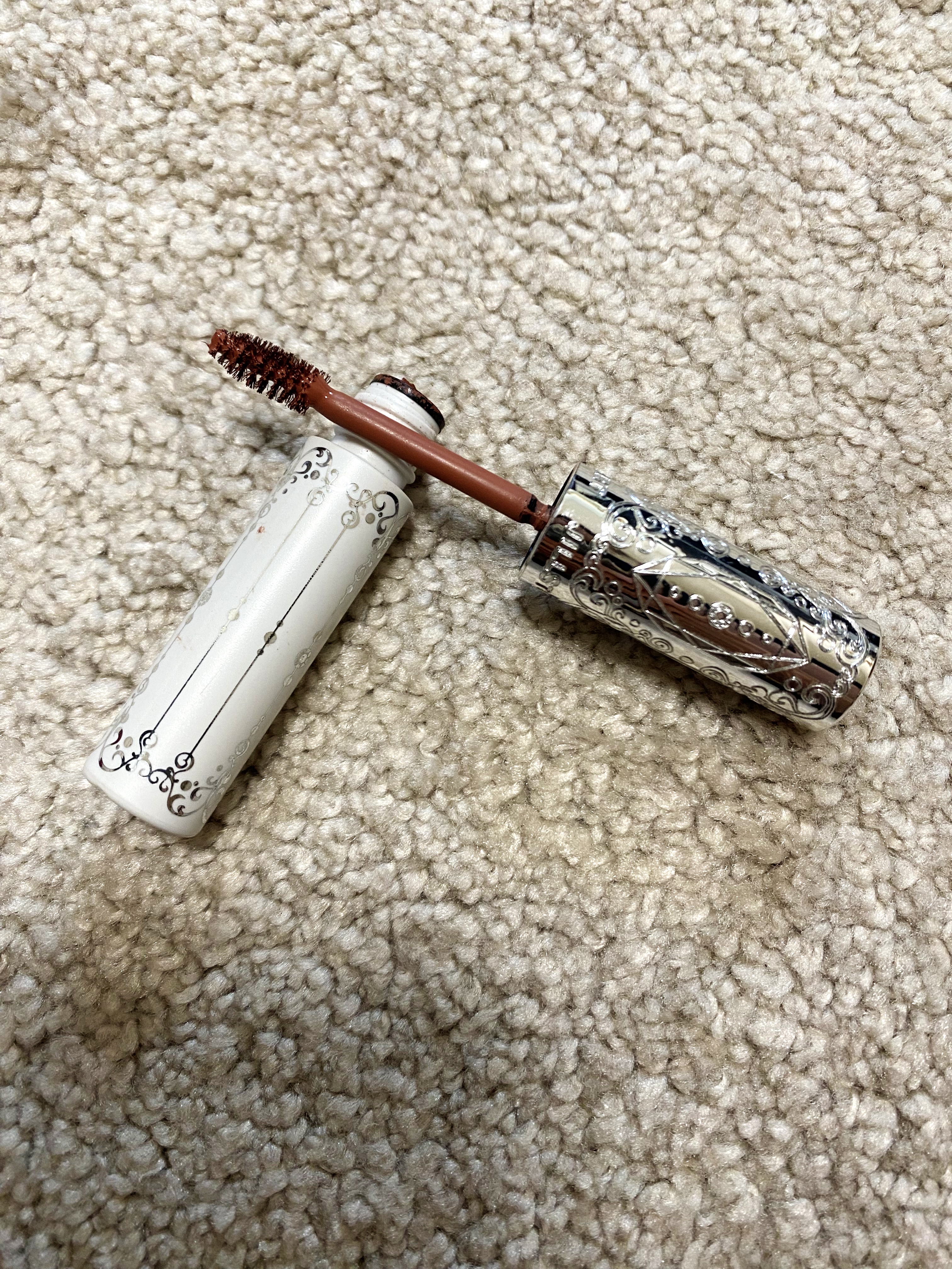 ジルスチュアート ムースブロウマスカラ 08 soft pink/JILL STUART/眉マスカラを使ったクチコミ（1枚目）