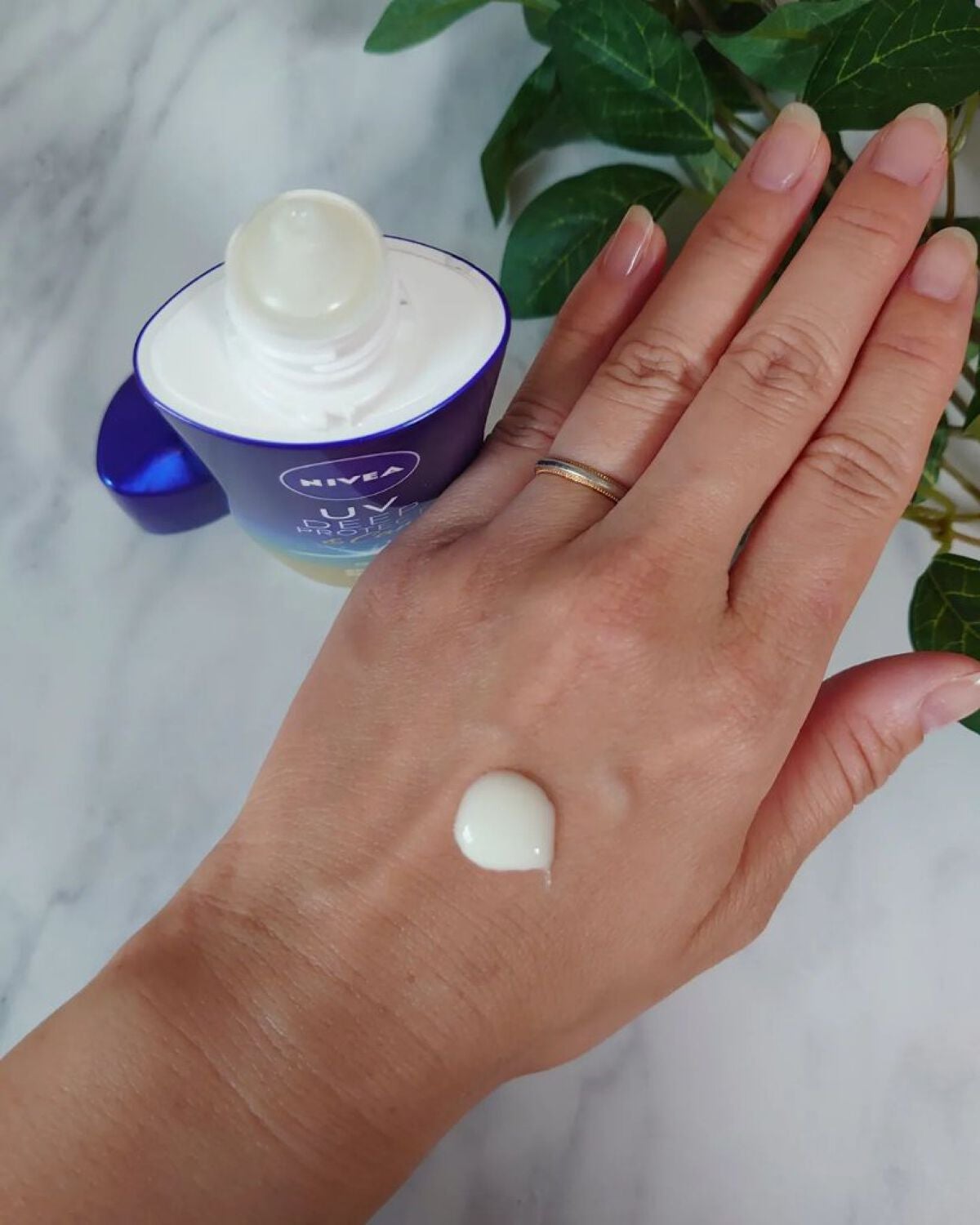 ニベアUV ディープ プロテクト&ケア ジェル/ニベア/日焼け止めジェルを使ったクチコミ(5枚目)