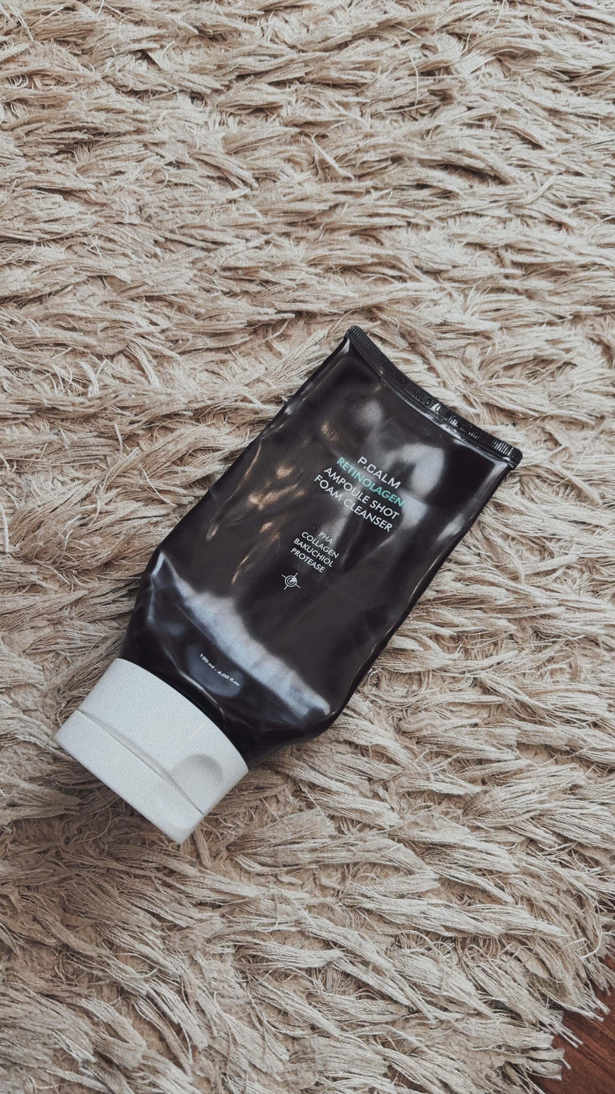 レチノーラゲンアンプルショット洗顔フォーム/P.CALM/洗顔フォームを使ったクチコミ（1枚目）