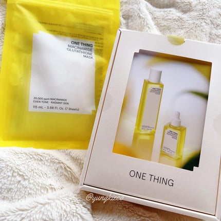 ナイアシンアミドグルタチオントナー/ONE THING/化粧水を使ったクチコミ(6枚目)