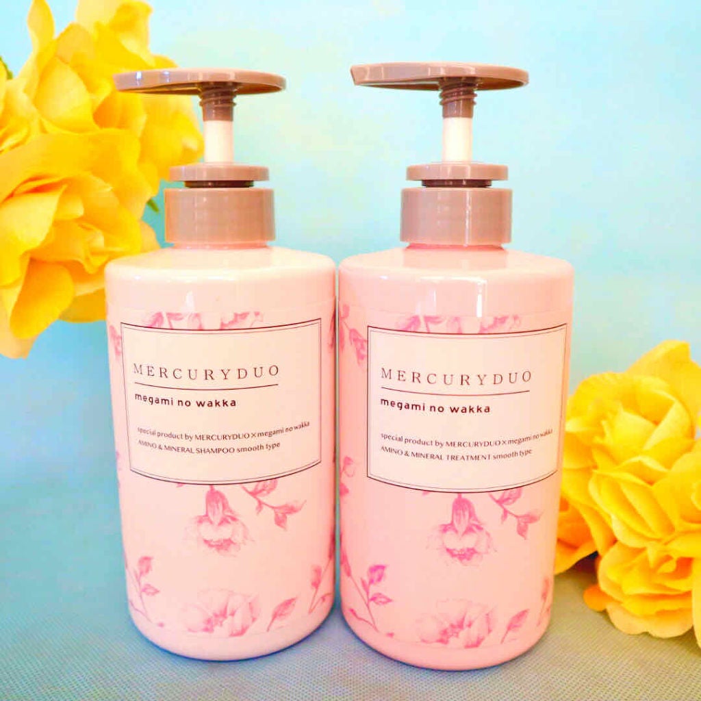 MERCURYDUO シャンプー【スムース】・トリートメント【スムース】/R&/市販シャンプーを使ったクチコミ(1枚目)