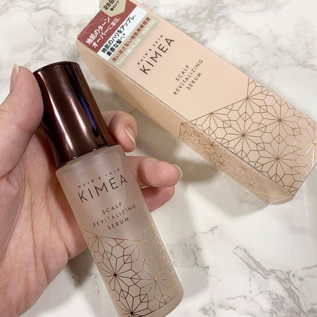 スカルプ リバイタライジングセラム/ヘア＆スキン キメア/頭皮ローションを使ったクチコミ（1枚目）