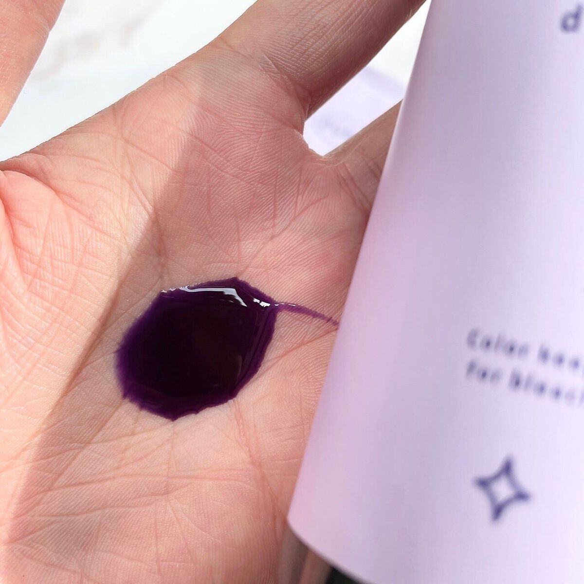 カラーシャンプー&トリートメント/ダイアン/市販シャンプーを使ったクチコミ(4枚目)