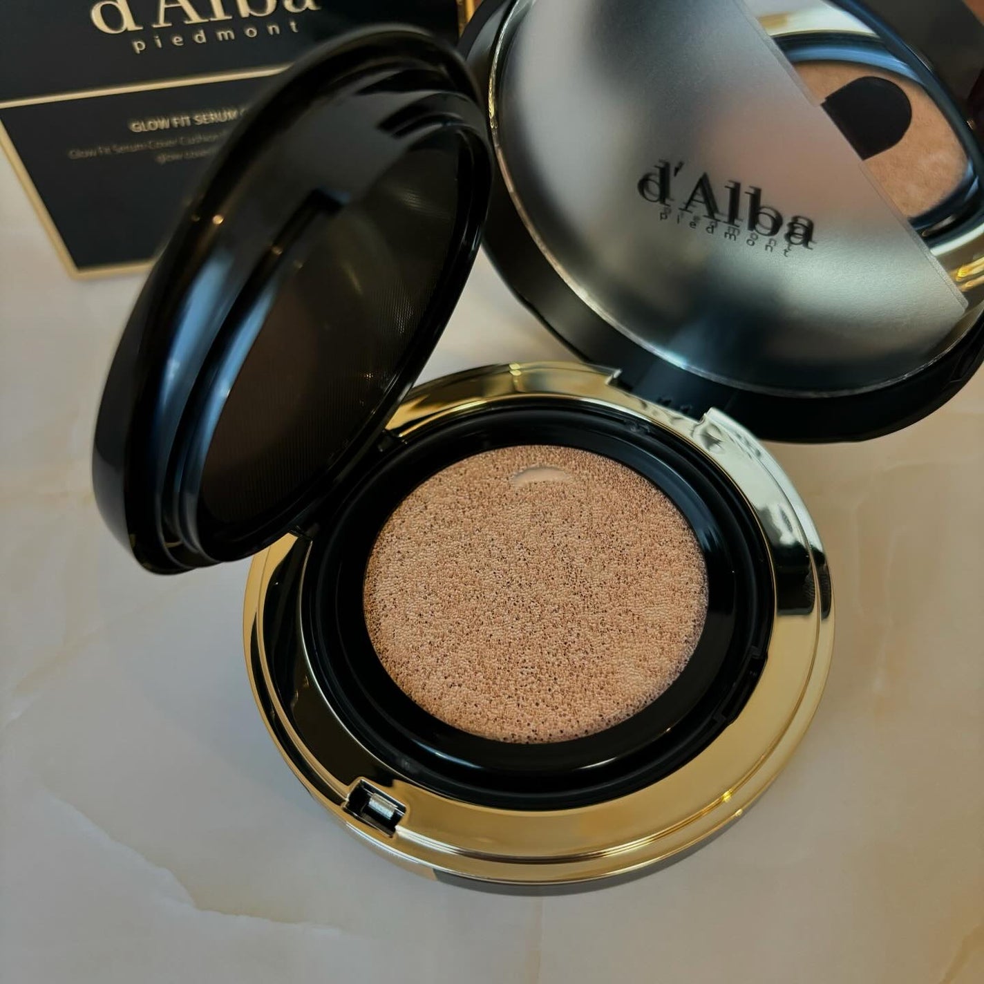 グロウフィットセラムカバークッション/ダルバ/クッションファンデーションを使ったクチコミ(3枚目)