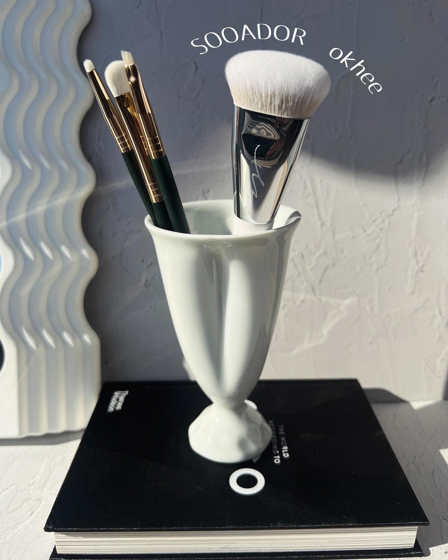 okhee 白玉ファンデーションブラシ/SOOA DOR/メイクブラシを使ったクチコミ(6枚目)