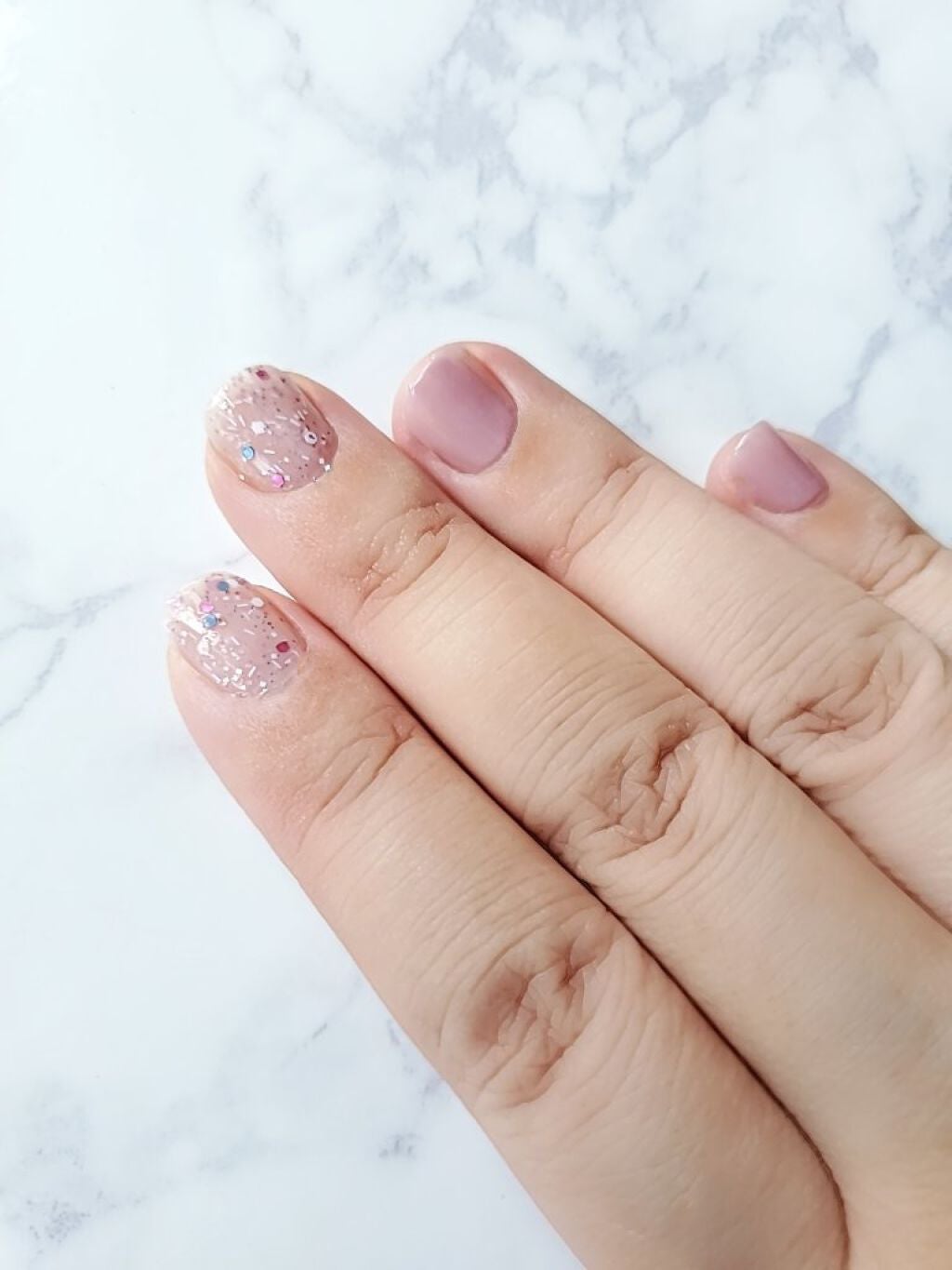 ジェルボリュームトップコート/キャンメイク/ネイルトップコートを使ったクチコミ(3枚目)