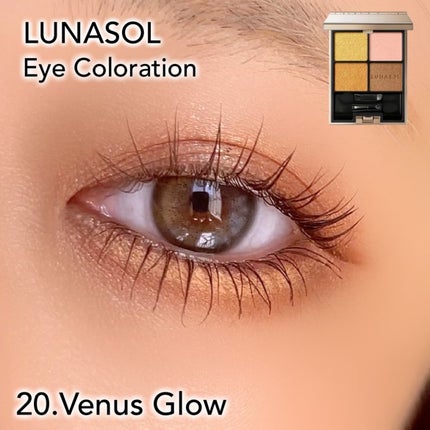 アイカラーレーション/LUNASOL/アイシャドウパレットを使ったクチコミ(1枚目)