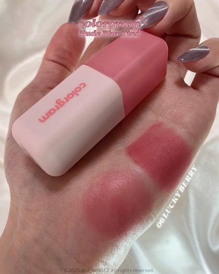 ヌーディーブラーティント/Colorgram/リップティントを使ったクチコミ(4枚目)