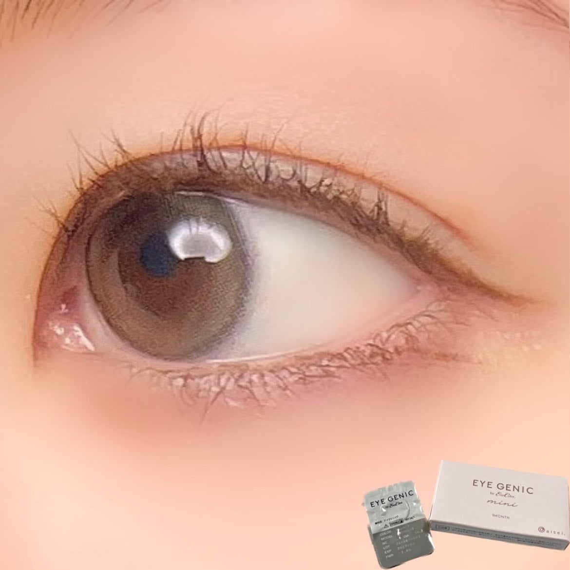 アイジェニック/アイジェニック/カラーコンタクトレンズを使ったクチコミ(7枚目)