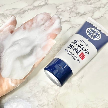 江戸こすめ 米ぬか洗顔/ロゼット/洗顔フォームを使ったクチコミ(3枚目)