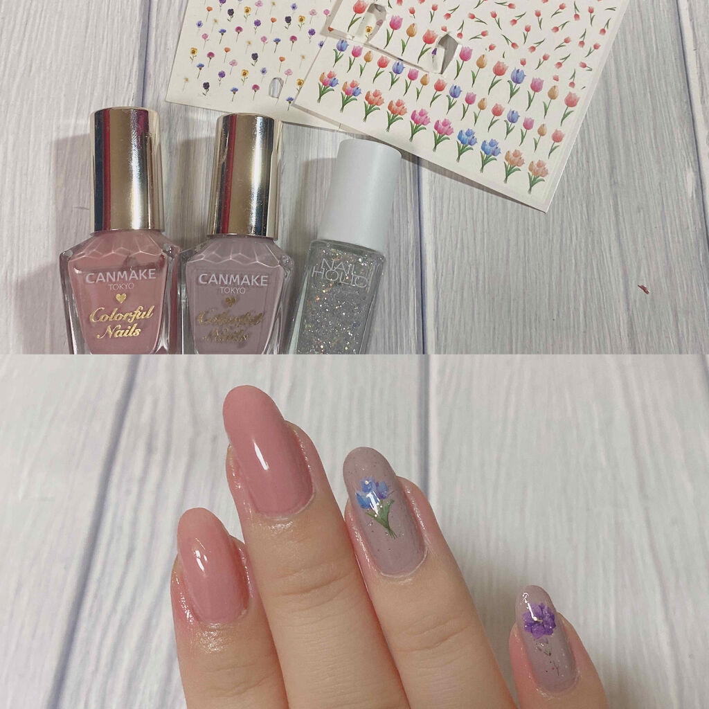 カラフルネイルズ SP074/キャンメイク/マニキュアを使ったクチコミ（2枚目）