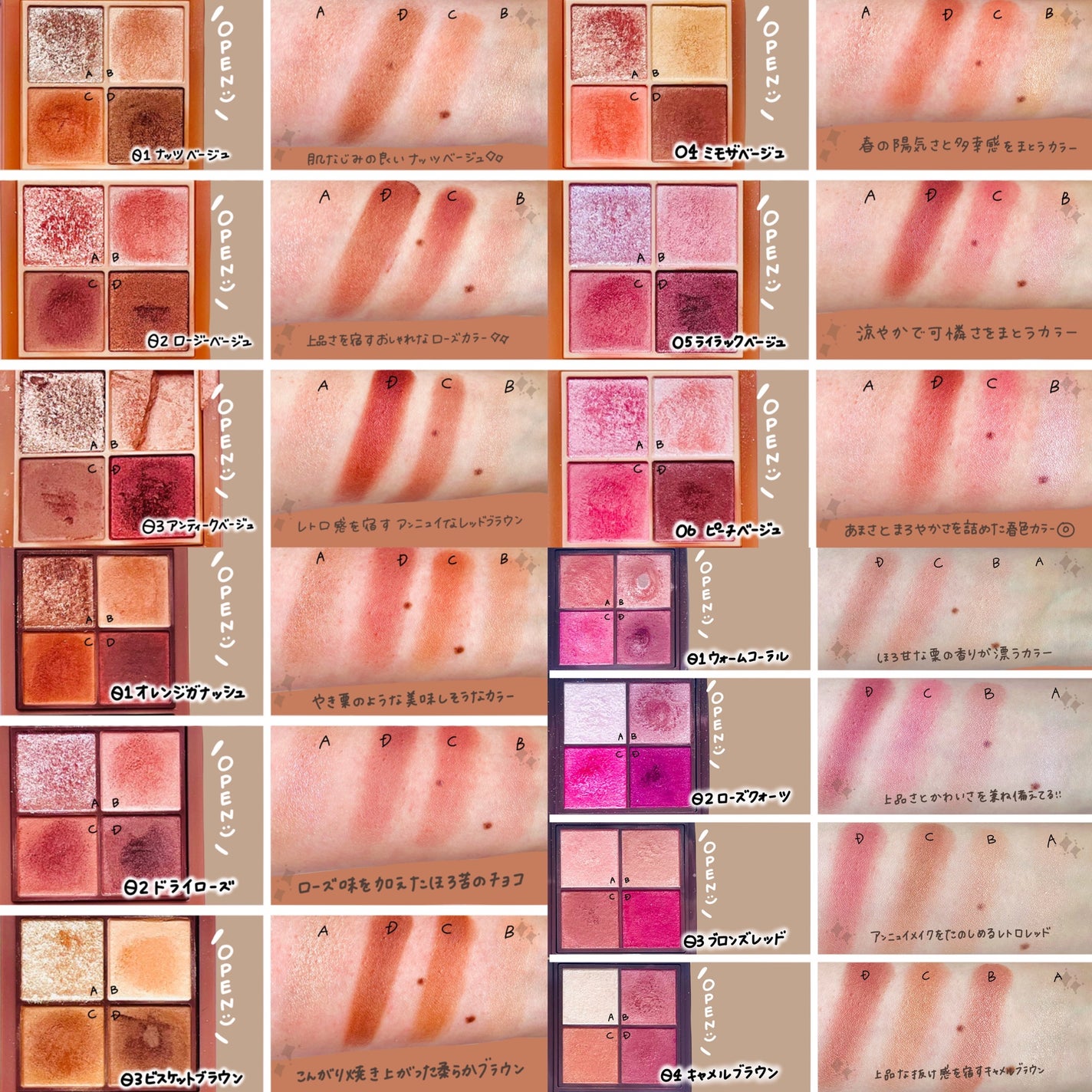 ニュアンスオンアイシャドウ/CEZANNE/アイシャドウパレットを使ったクチコミ(9枚目)