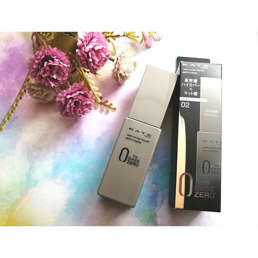 リアルカバーリキッド(セミマット)/KATE/リキッドファンデーションを使ったクチコミ(1枚目)