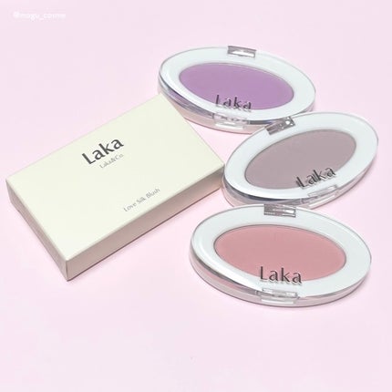ラブシルクブラッシュ/Laka/パウダーチークを使ったクチコミ(4枚目)