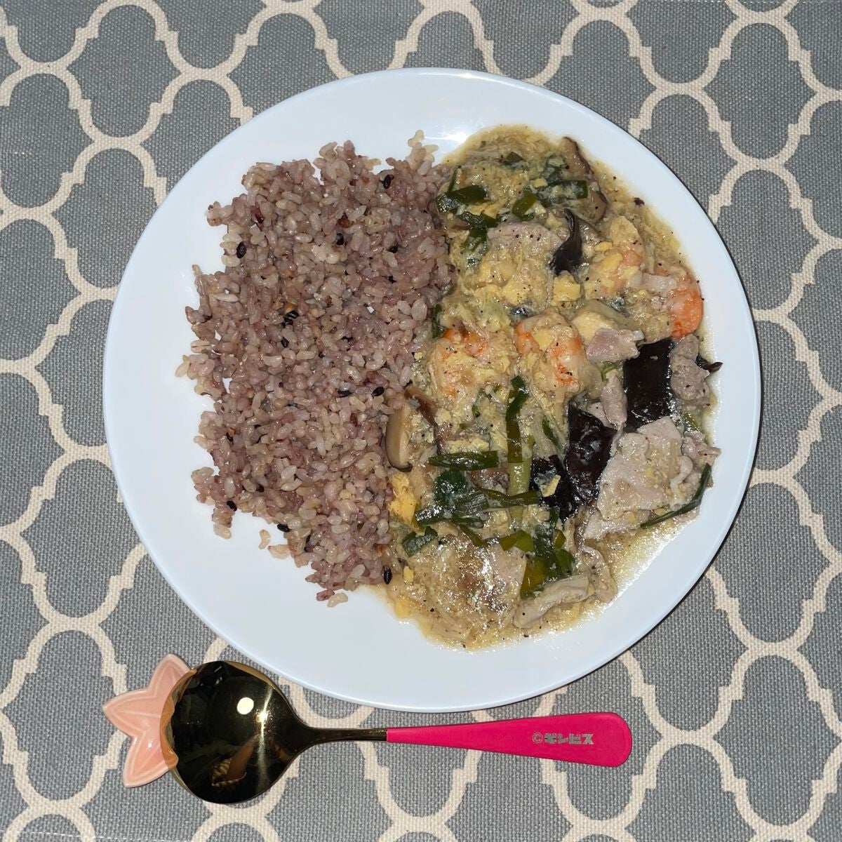 サンラータン+十六穀米/&meal/食品を使ったクチコミ(2枚目)