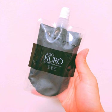 JUSO KURO SOAP ［重曹炭酸洗顔］
 

モニターをさせていただいた重曹炭酸洗顔です^ ^
真っ黒の洗顔で見た目びっくり！！
気持ちよかったです！！
重曹、パパイン酵素、炭のトリプル洗浄成分