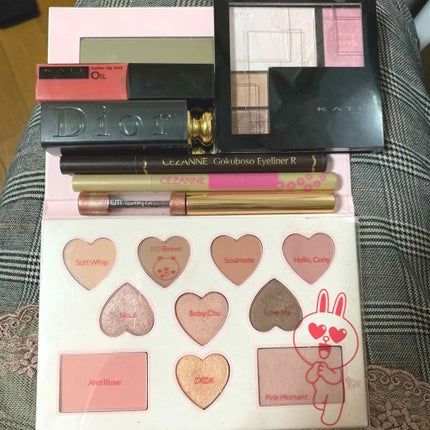 カラーフィルターシャドウパレット(ラインフレンズエディション)/MISSHA/アイシャドウパレットを使ったクチコミ(3枚目)